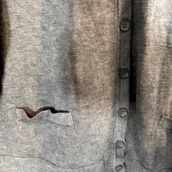 Grey Cardigan -Size XL - Picture 6 of 8